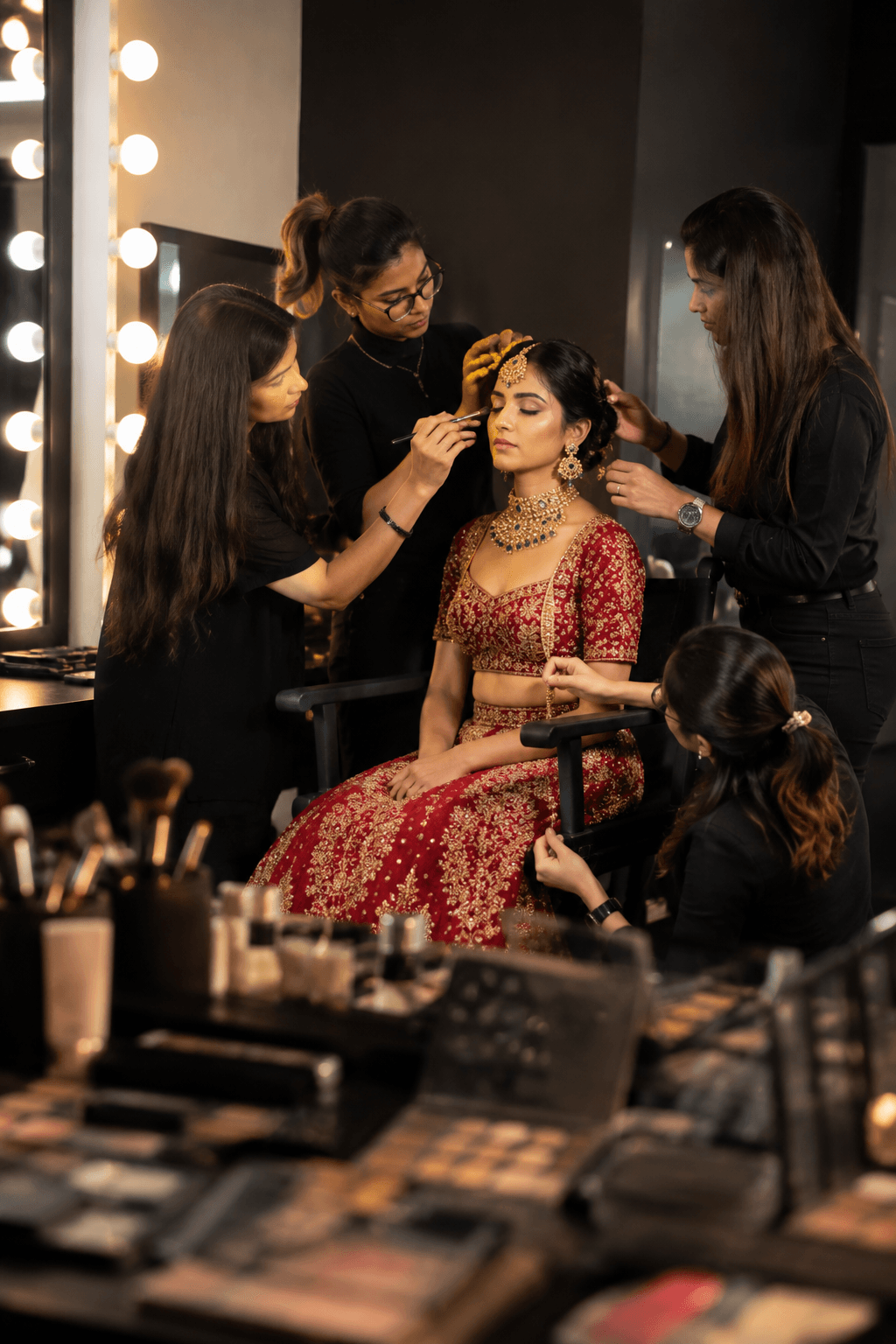 makeup shoot part